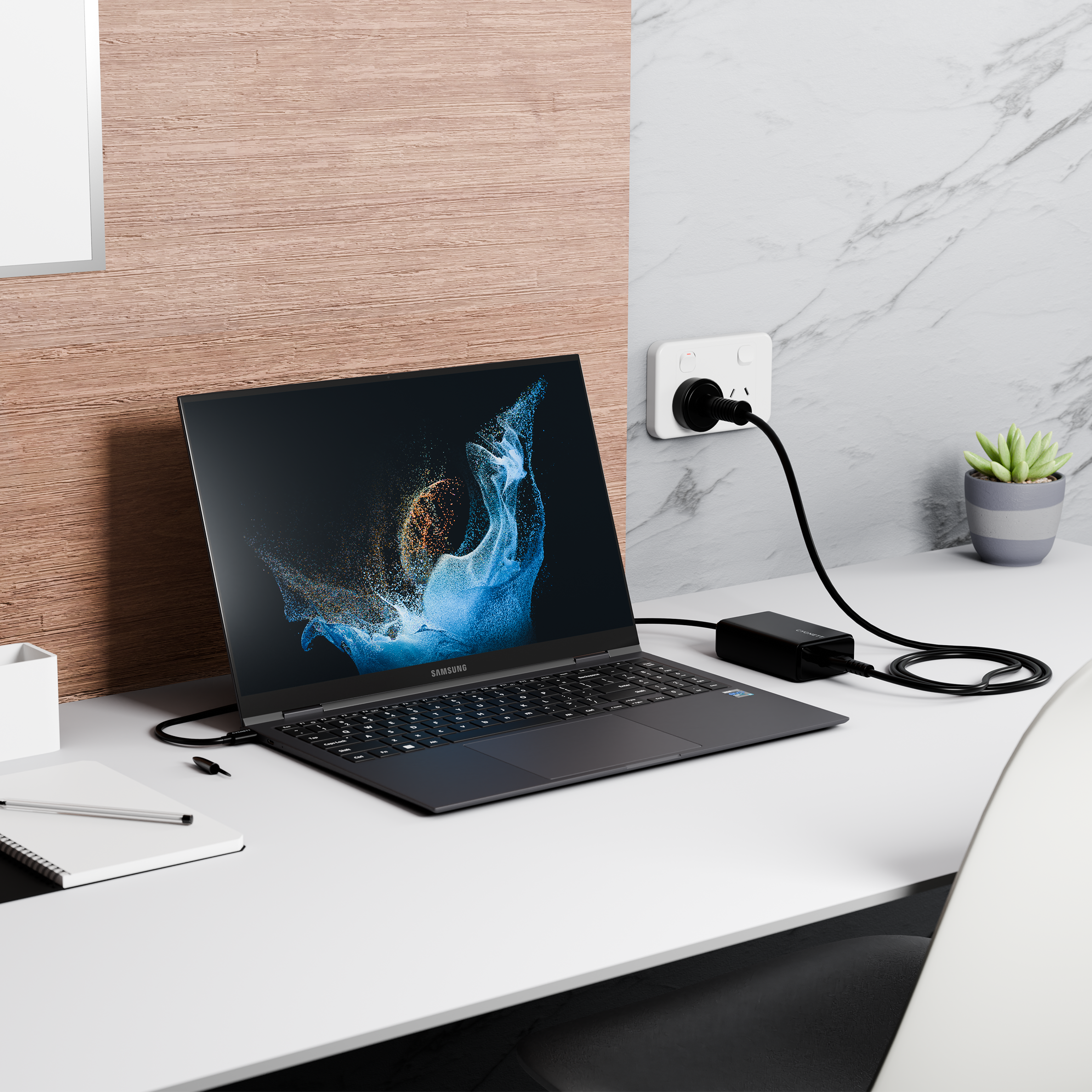 Charger Of Computer 65W USB-C GaN Laptop Charger – Cygnett