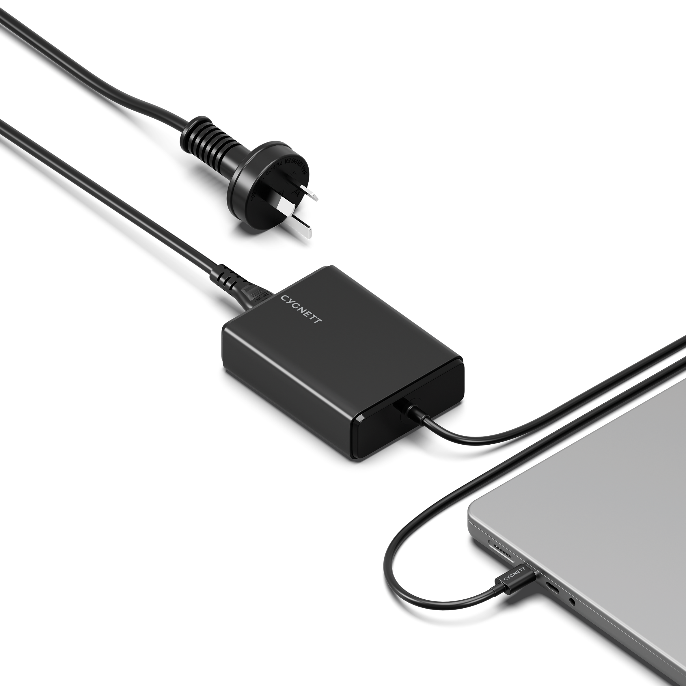 Charger Of Computer 100W USB-C GaN Laptop Charger – Cygnett