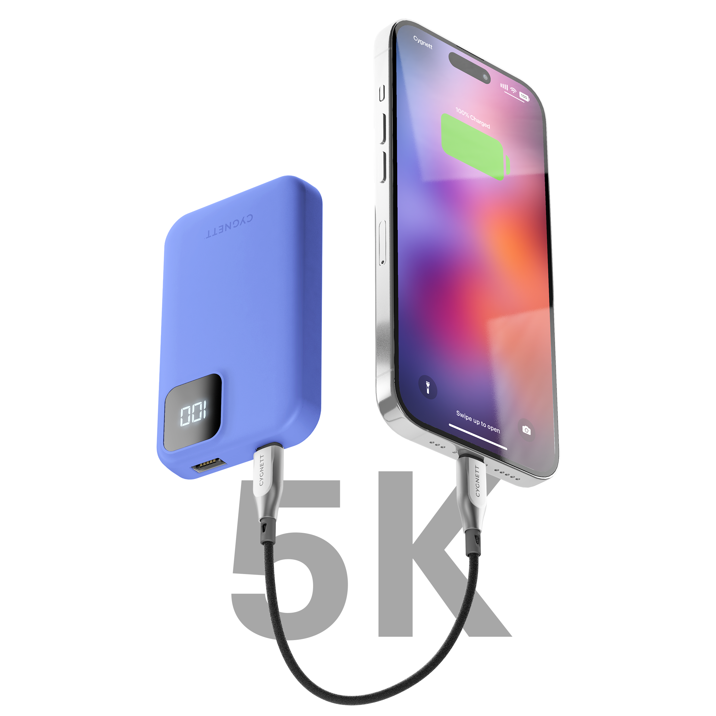 Power Bank 5K – Blue