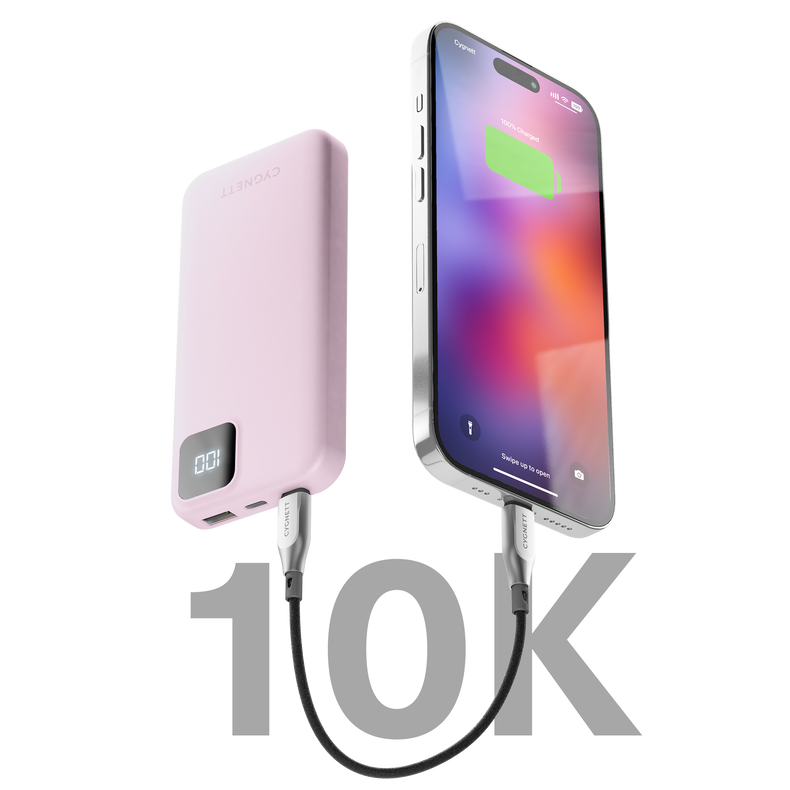 Power Bank 10K – Transcendent Pink