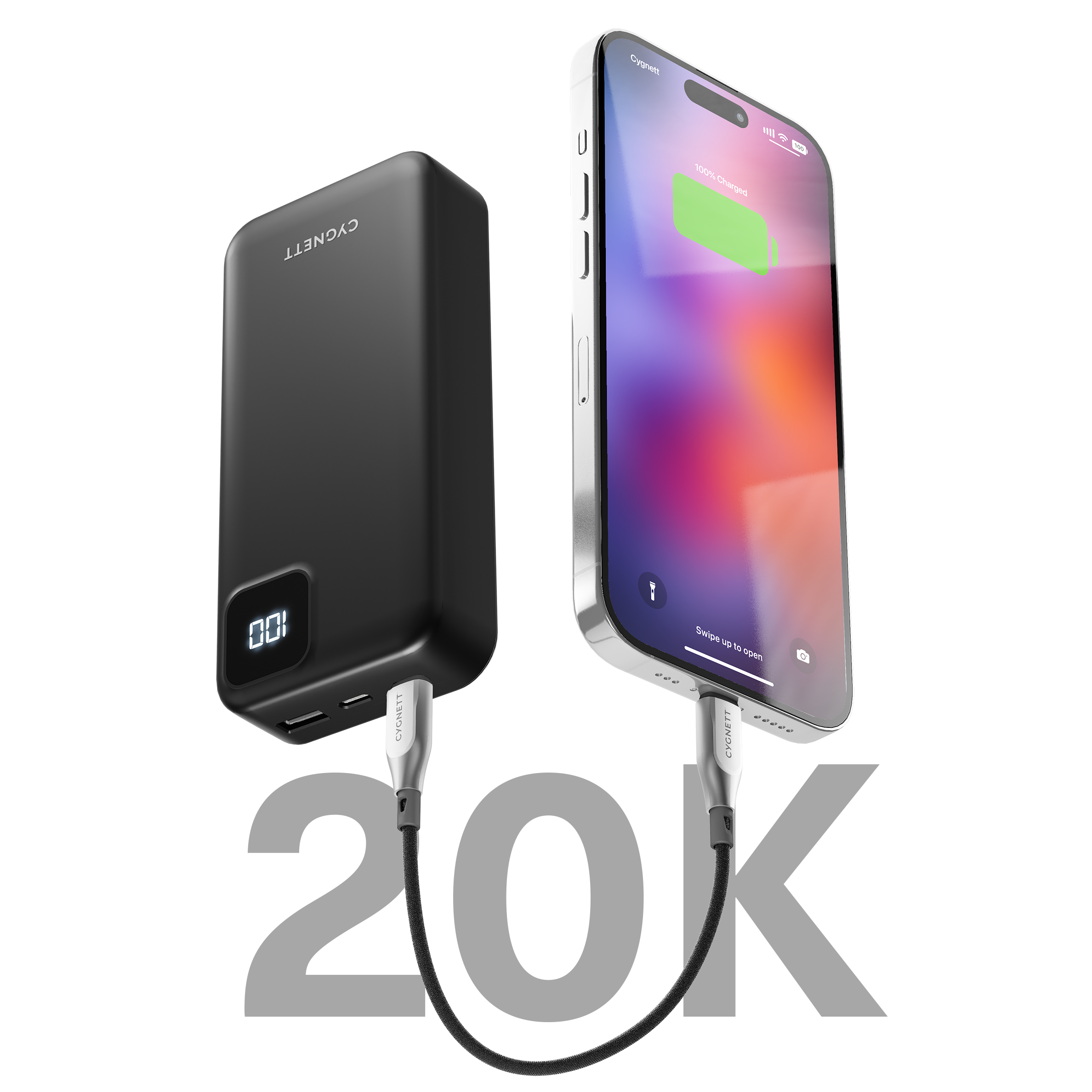 Power Bank 20K - Black