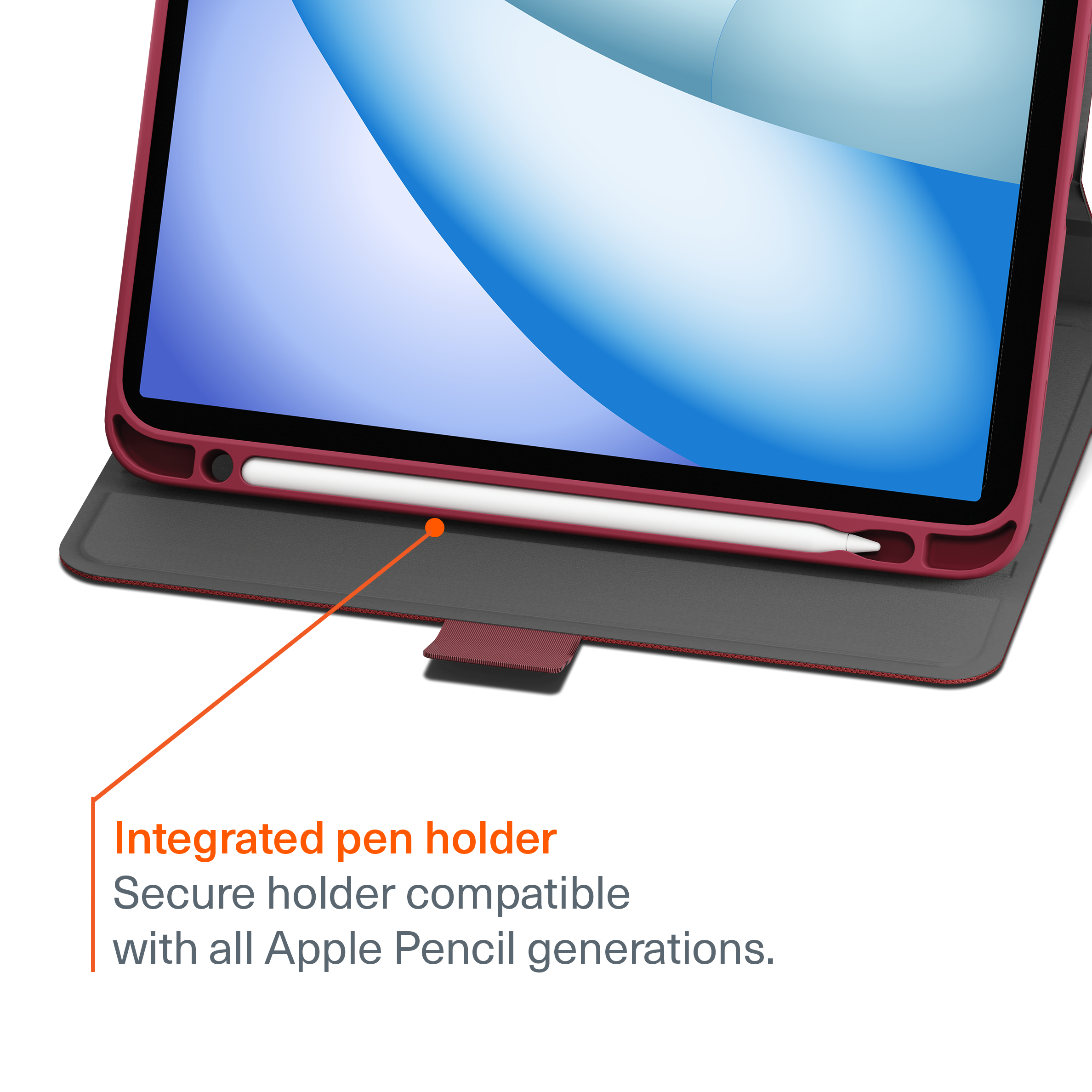 Slimline Protective Case for iPad Air 10.9” (Gen 4-5), iPad Air 11” (M2-M3), For iPad Pro 11” (Gen 1-4)