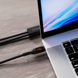 USB-C to Dual USB-C Split LED Cable 140W - Cygnett (AU)