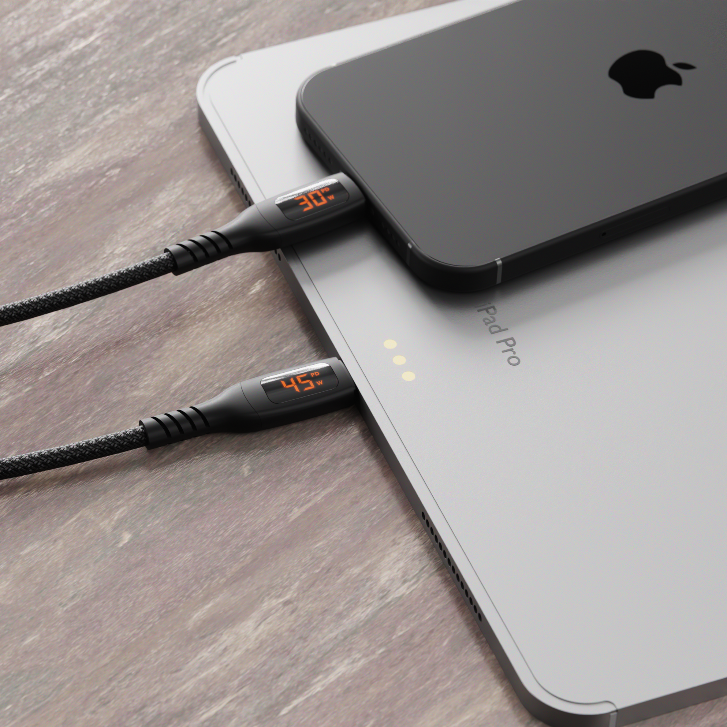 USB-C to Dual USB-C Split LED Cable 140W - Cygnett (AU)