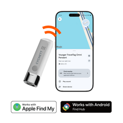 Bluetooth® Locator Pendant with USB-C Recharging