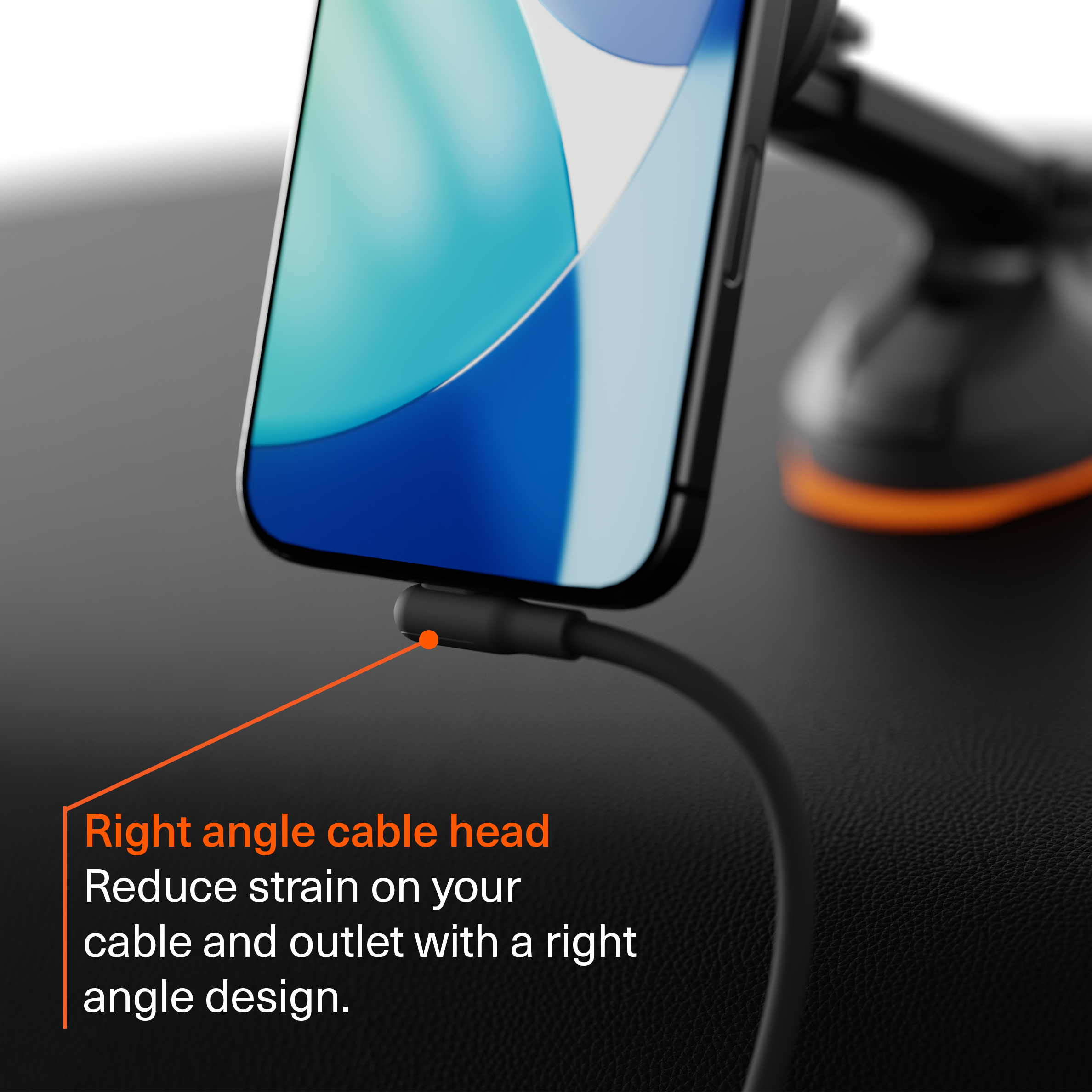 Right Angle USB-C to USB-A Magnetic Cable