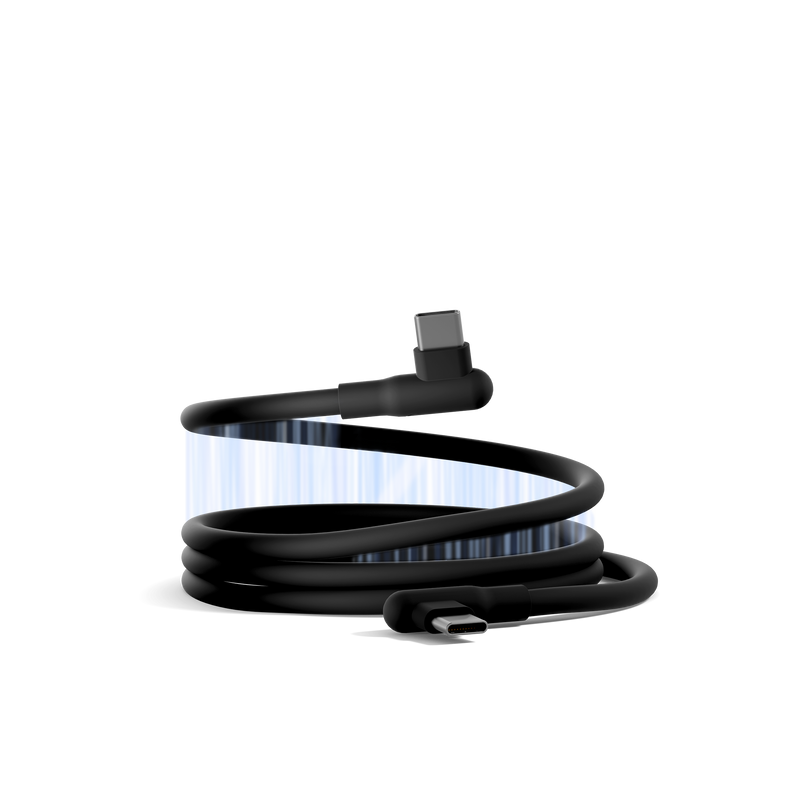 Right Angle USB-C to USB-C Magnetic Cable