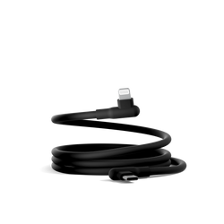 Right Angle Lightning to USB-C Silicone Cable