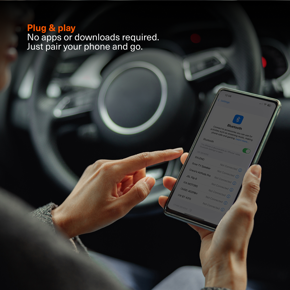 Wireless Apple CarPlay™ & Android Auto™ Adapter