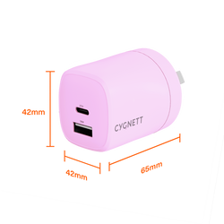 20W Dual Port Wall Charger