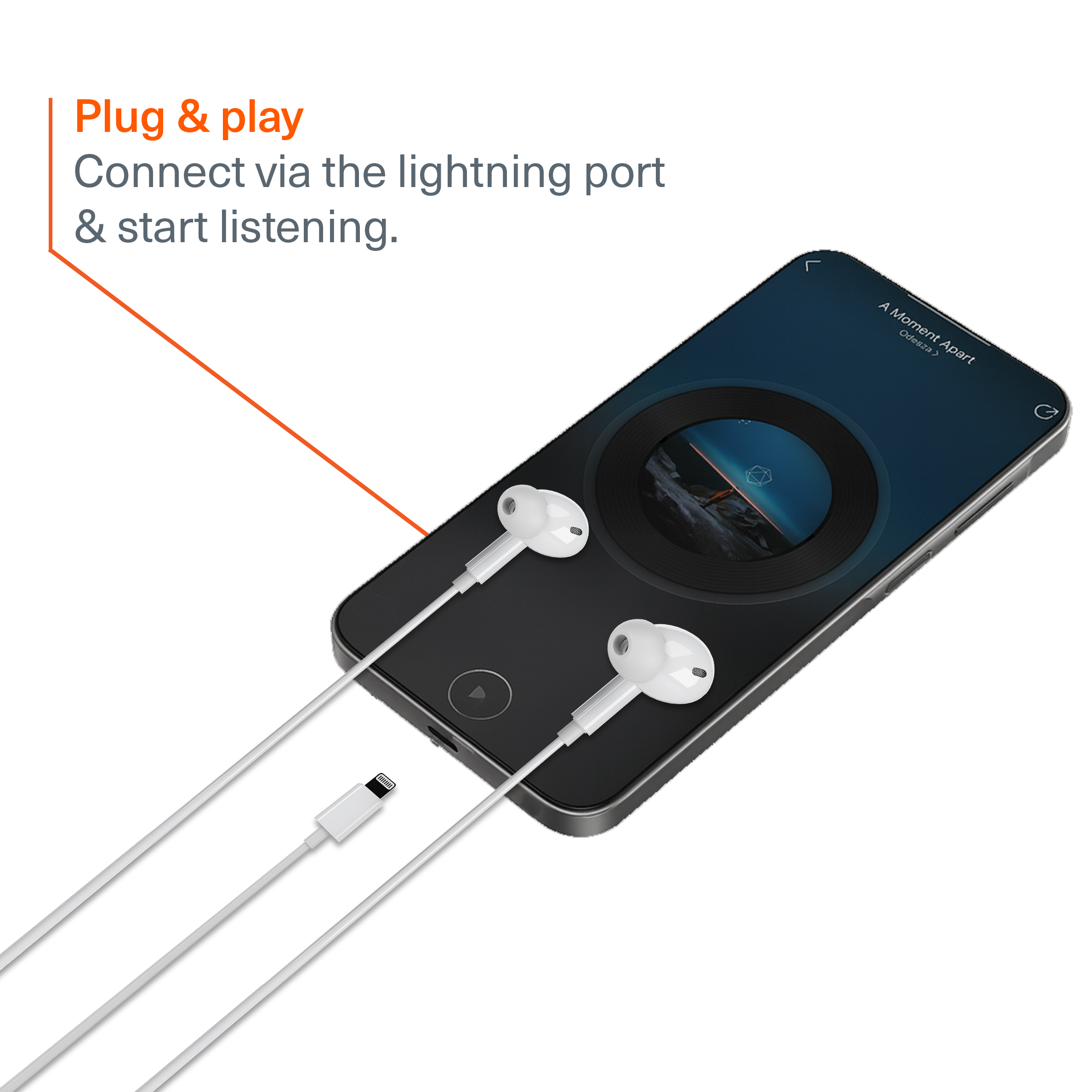 In-Ear Wired Earphones Lightning