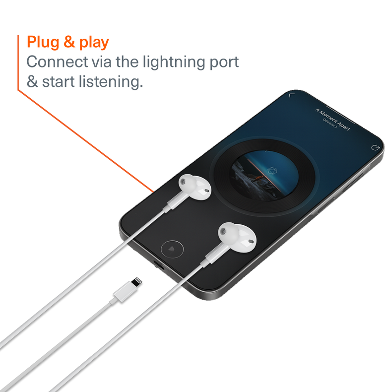 In-Ear Wired Earphones Lightning