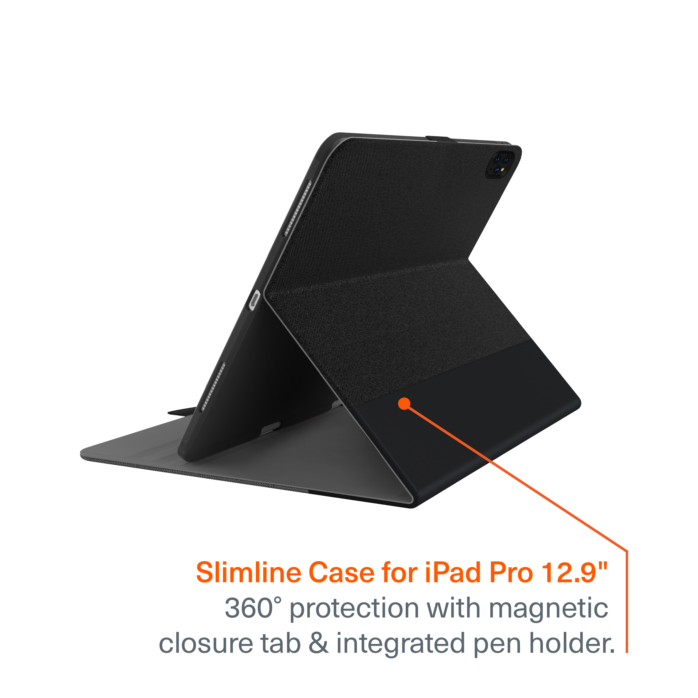 iPad Pro 12.9 (2018-2022) Case & Screen Protector Bundle