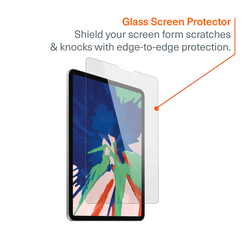 iPad Pro 12.9 (2018-2022) Case & Screen Protector Bundle