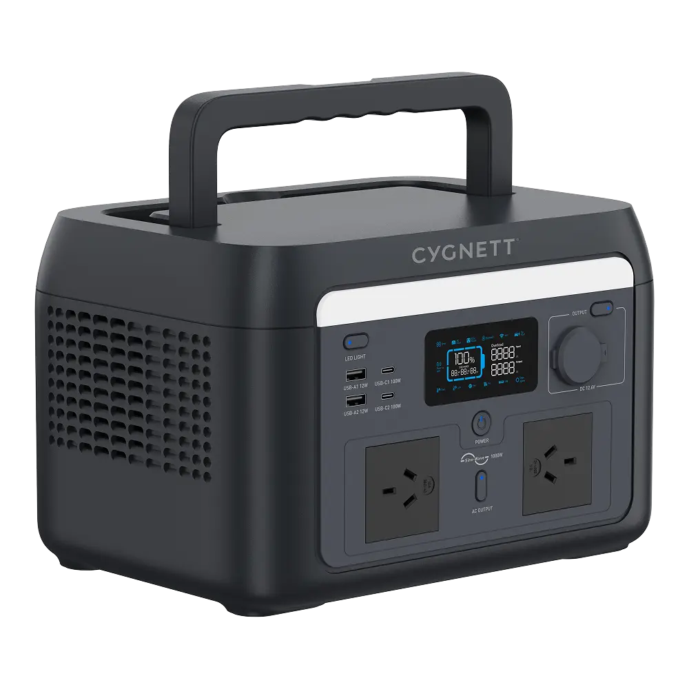 1000W/614.4Wh Portable Power Station