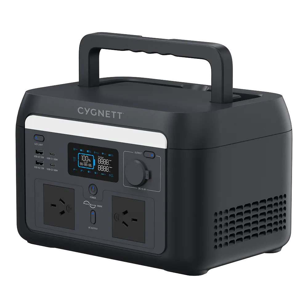 1000W/614.4Wh Portable Power Station