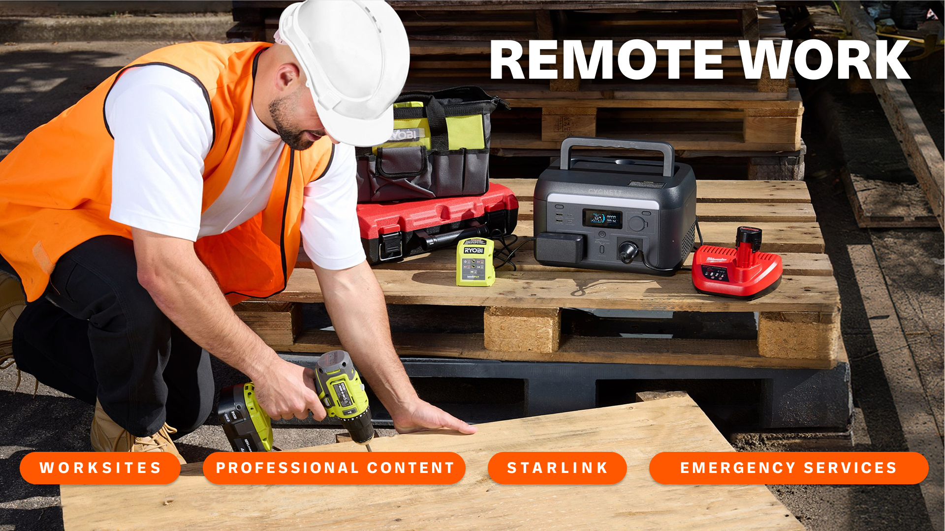 Remote Work - Desktop view