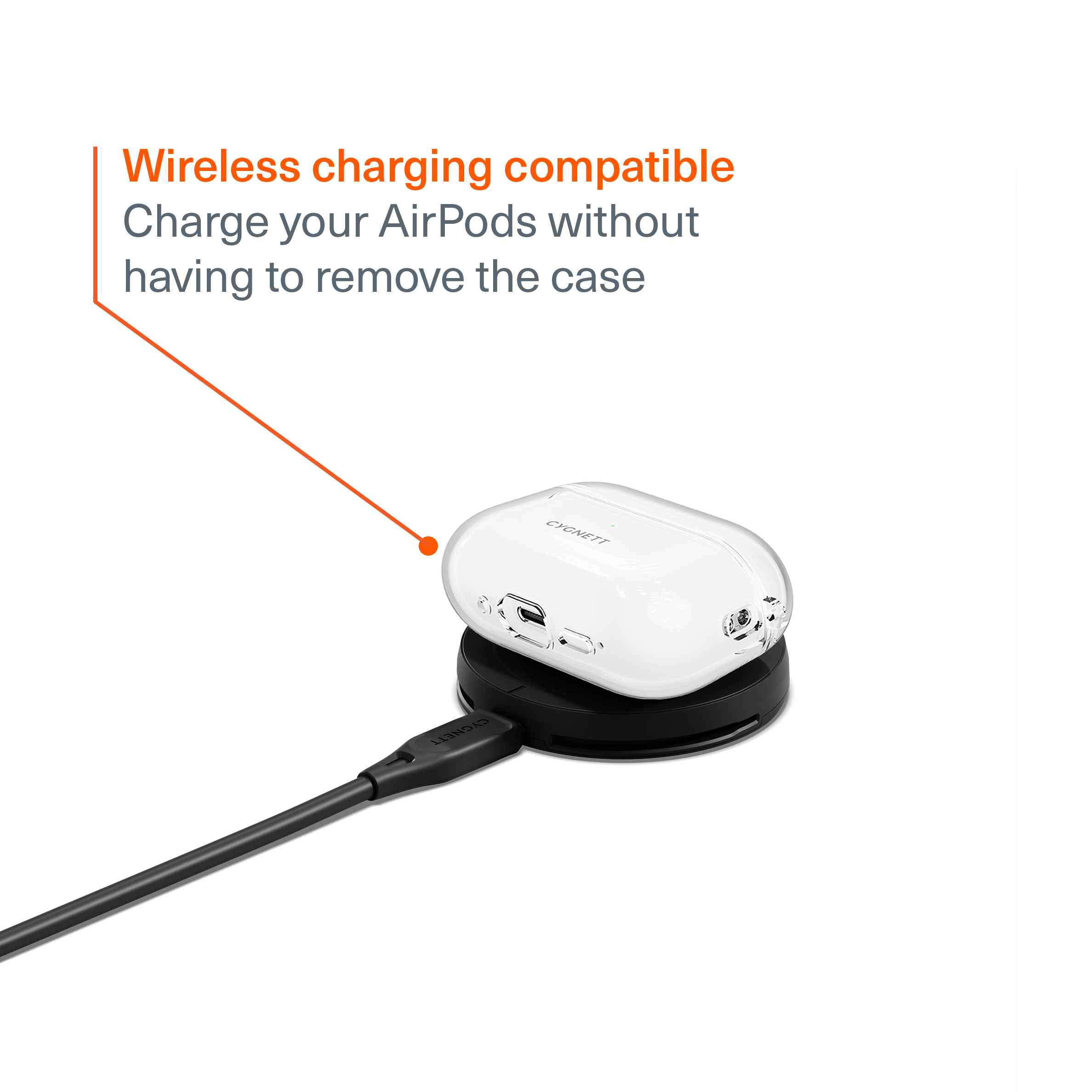 Clear Protective Case for AirPods Pro Gen 3