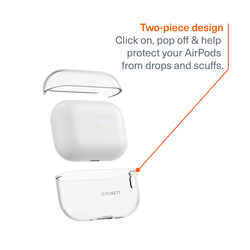 Clear Protective Case for AirPods Pro Gen 3