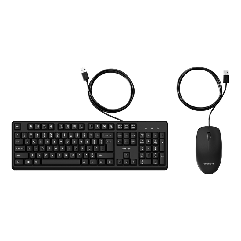 Wired Keyboard & Mouse Combo