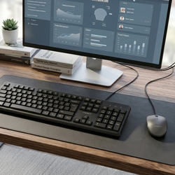 Wired Keyboard & Mouse Combo