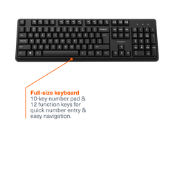 Wireless Keyboard & Mouse Combo