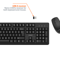 Wireless Keyboard & Mouse Combo