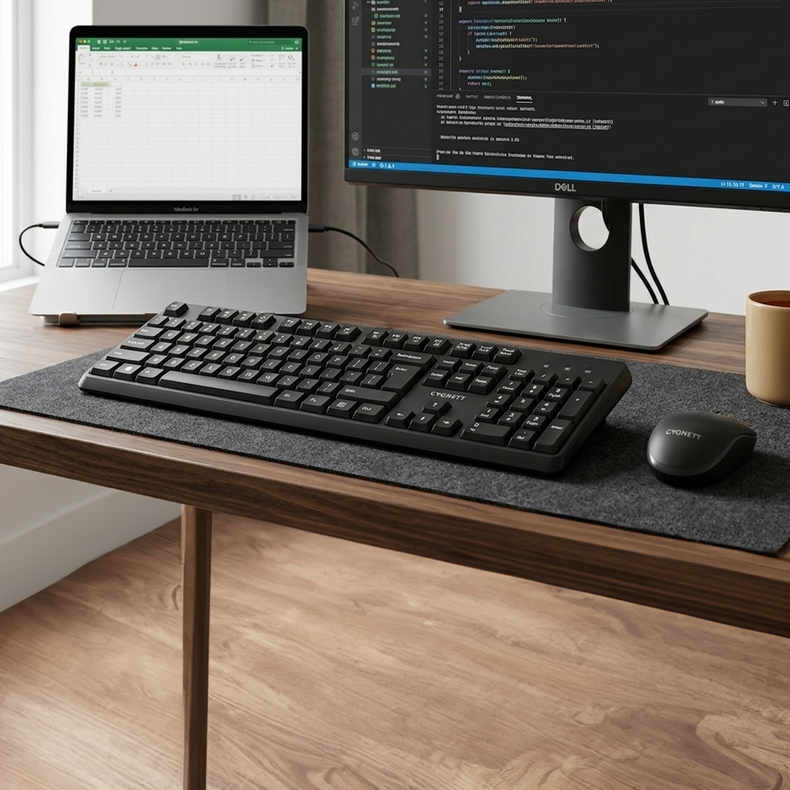 Wireless Keyboard & Mouse Combo