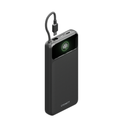 30W Power Bank with Integrated USB-C Cable 20K