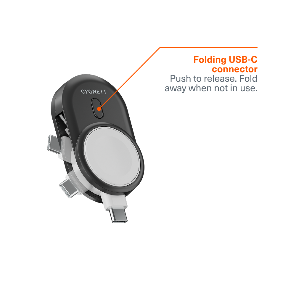 USB-C Wireless Portable Charger for Apple Watch