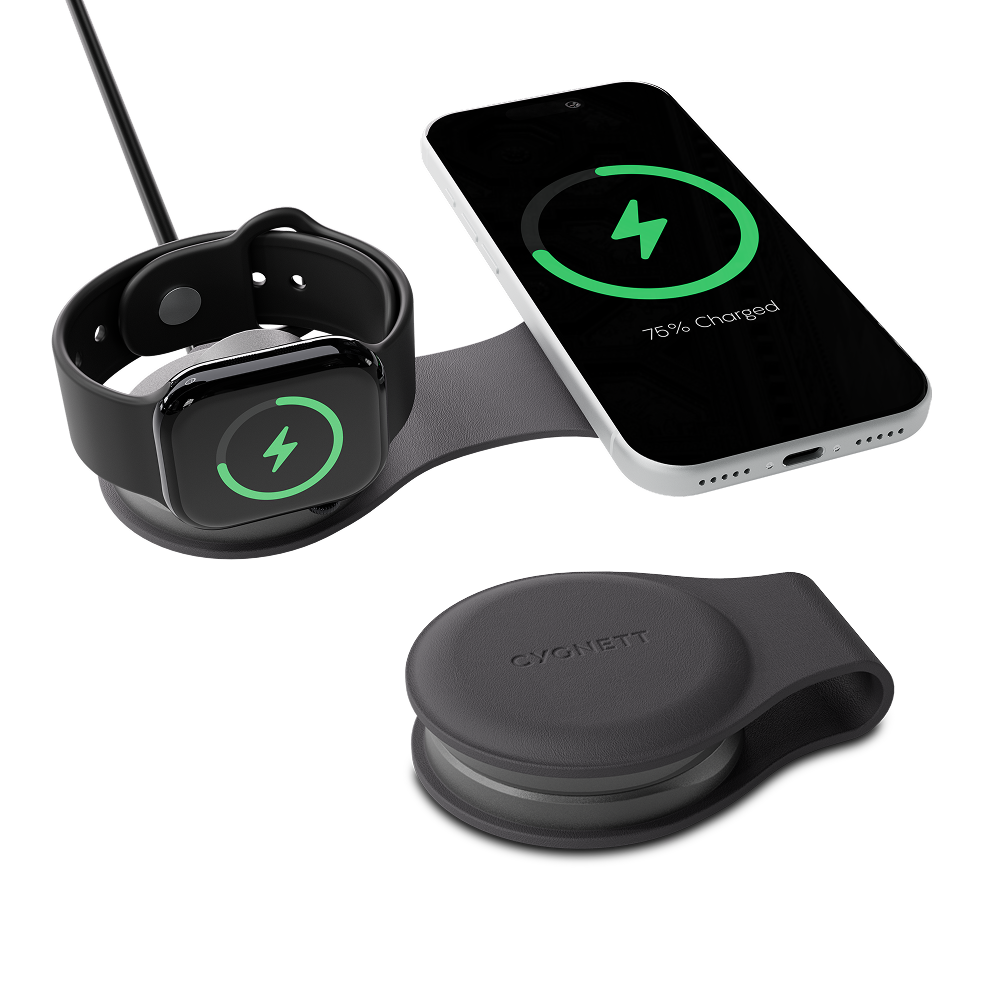 2-in-1 Foldable Magnetic Wireless Charger