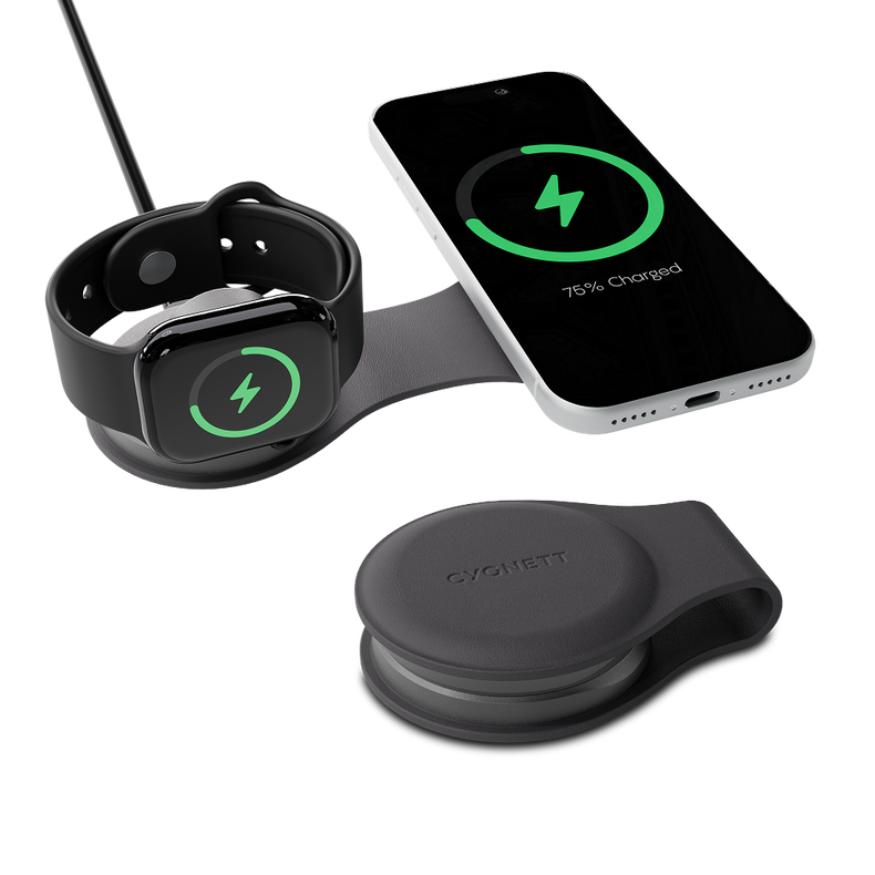 2-in-1 Foldable Magnetic Wireless Charger