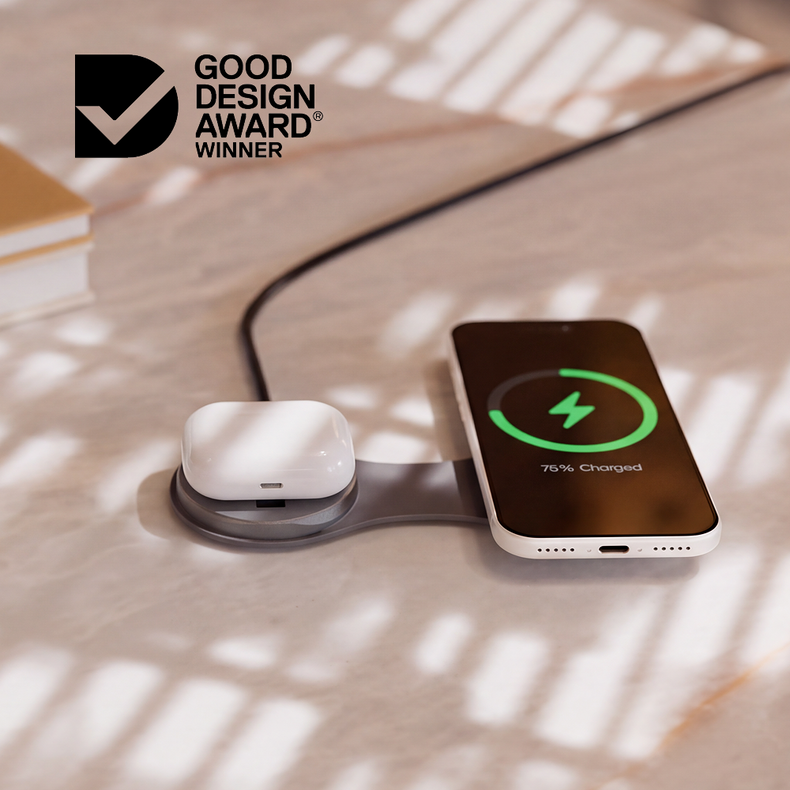 2-in-1 Foldable Magnetic Wireless Charger