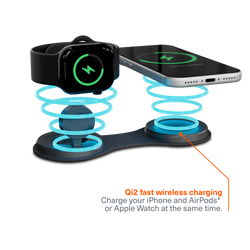 2-in-1 Foldable Magnetic Wireless Charger