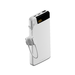 20W Power Bank with USB-C Lanyard Cable 10K