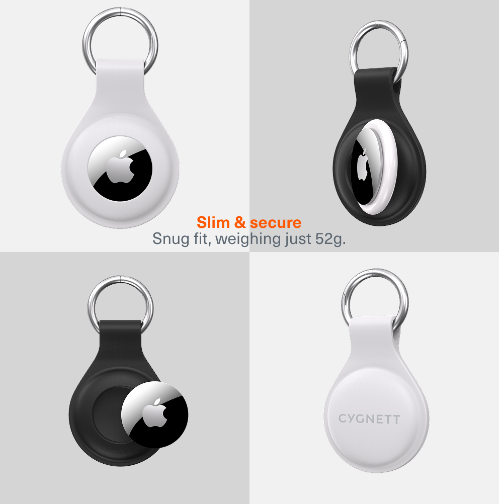 Silicone Case 4 Pack for Apple AirTag (Gen 1 & 2)