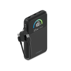 35W Power Bank with USB-C Lanyard Cable 10K