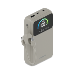 45W FAST Power Bank with USB-C Lanyard Cable 20K