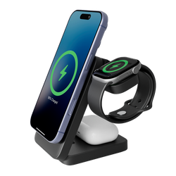 3-in-1 Magnetic Wireless Charging Stand (25W)