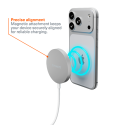 25W Magnetic Wireless Charger Qi2