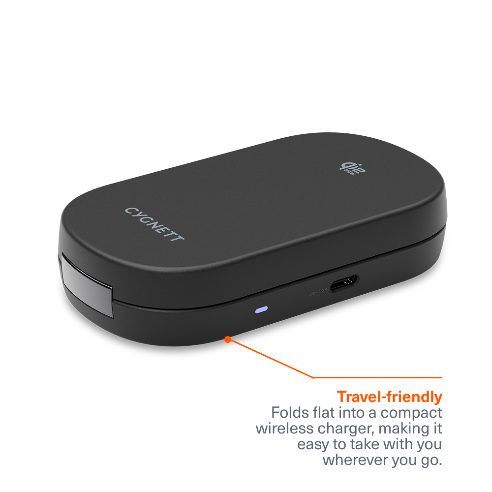 2-in-1 Magnetic Wireless Charging Stand (25W)