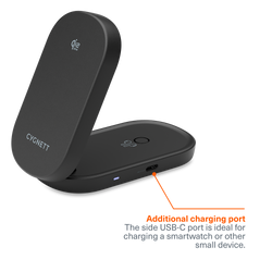 2-in-1 Magnetic Wireless Charging Stand (25W)