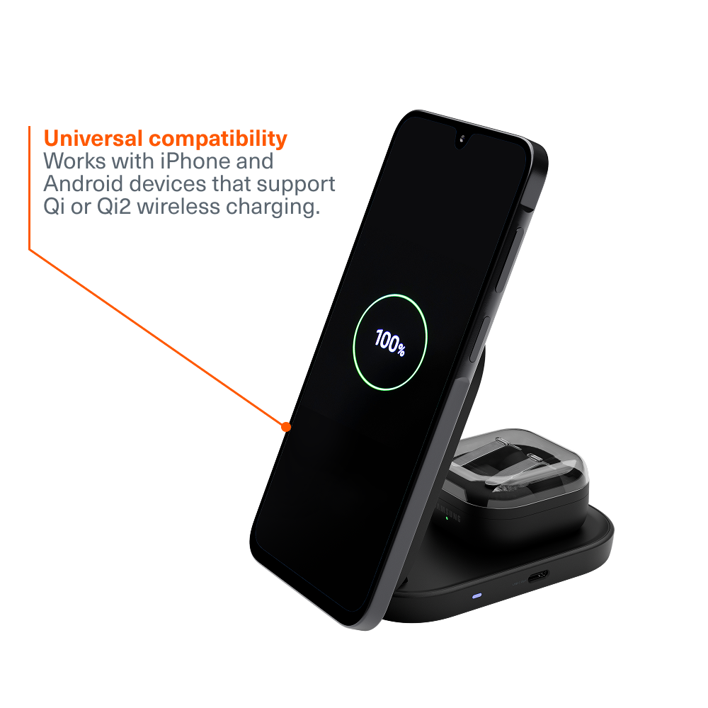 2-in-1 Magnetic Wireless Charging Stand (25W)
