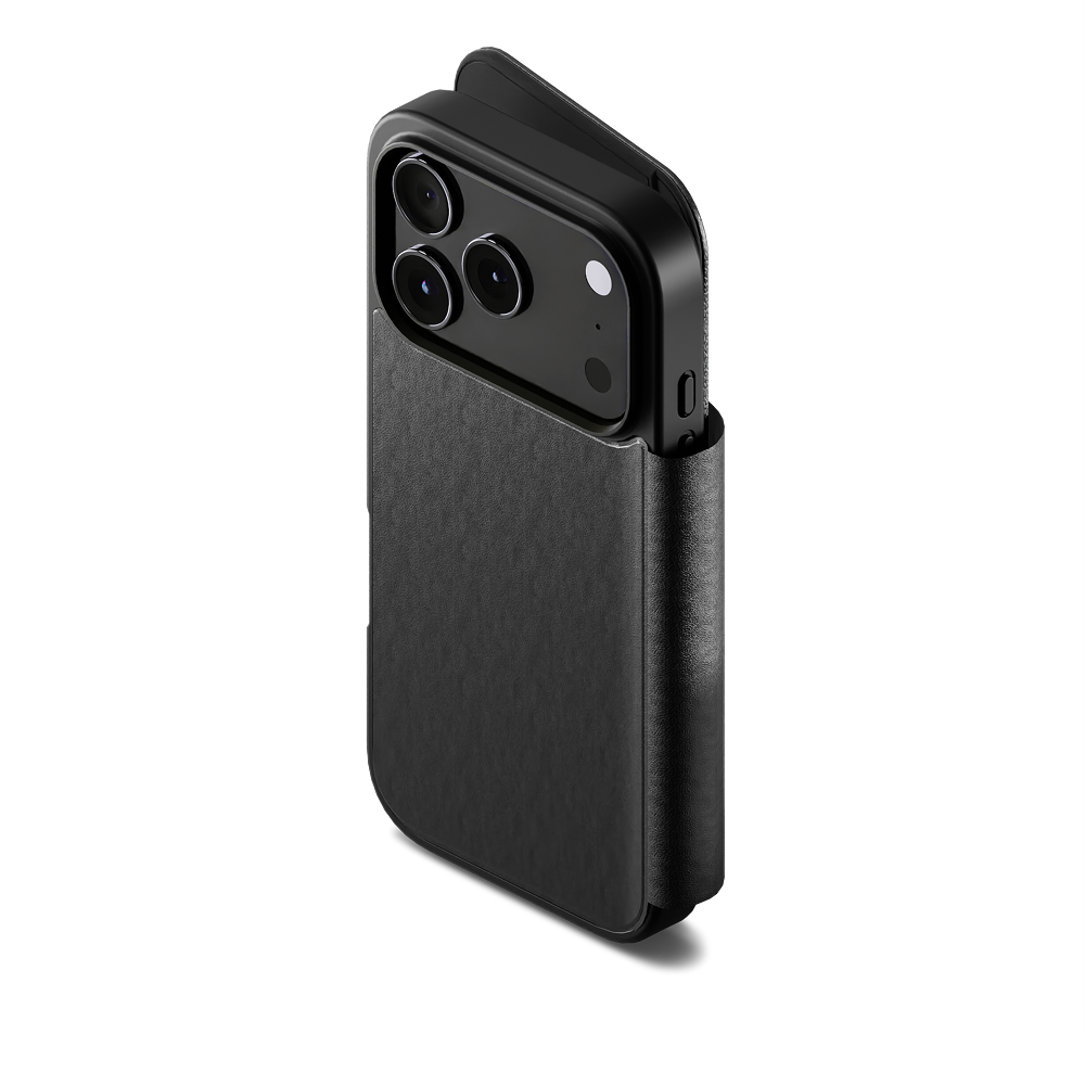 Magnetic Leather Wallet Case for iPhone 18 Pro / 17 Pro