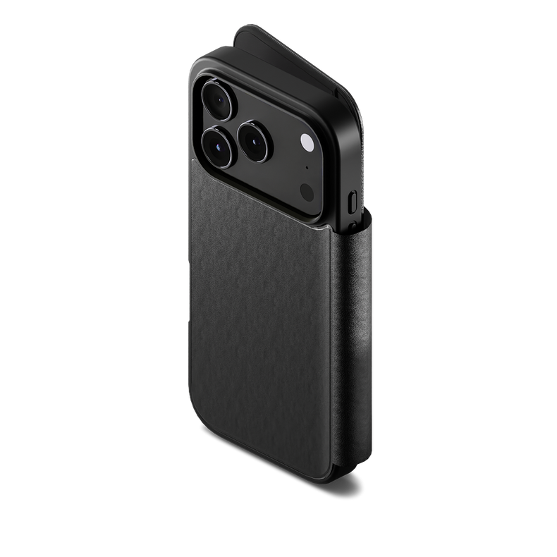 Magnetic Leather Wallet Case for iPhone 18 Pro / 17 Pro