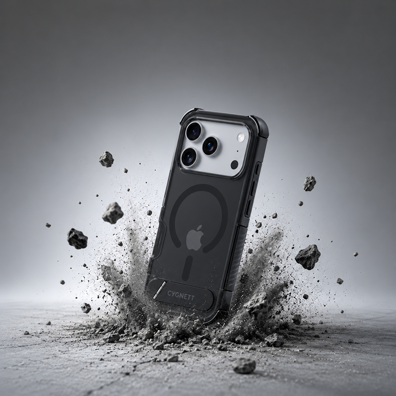 Heavy Duty Case with Kickstand for iPhone 18 Pro / 17 Pro