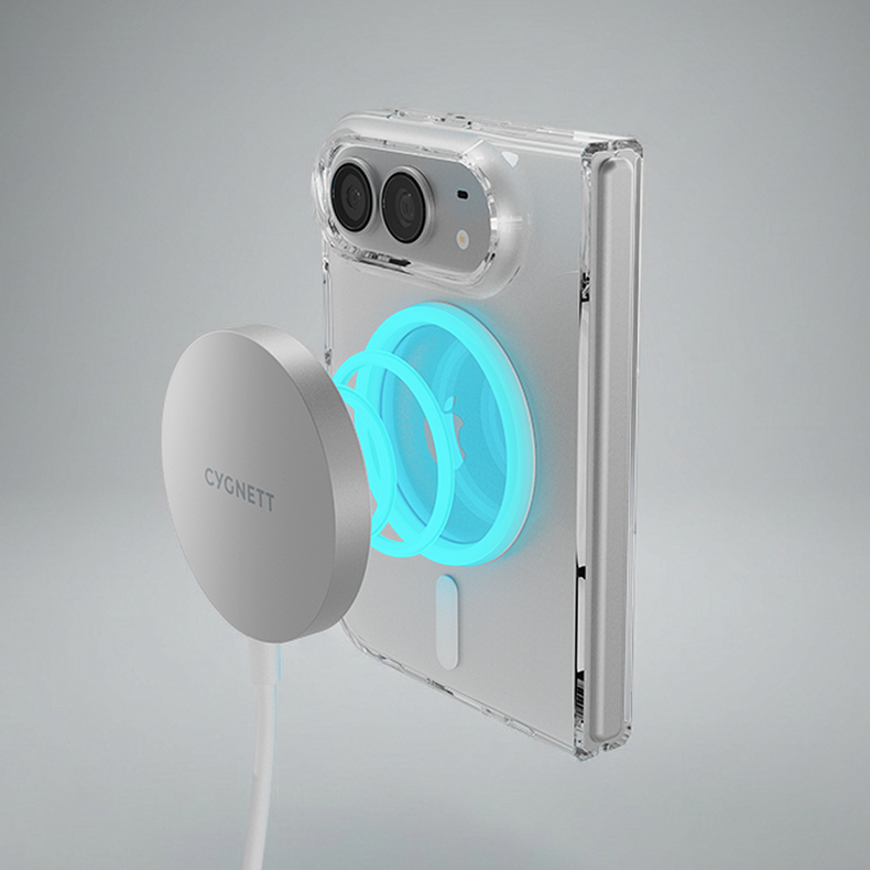 Slim Magnetic Clear Case for iPhone Duo