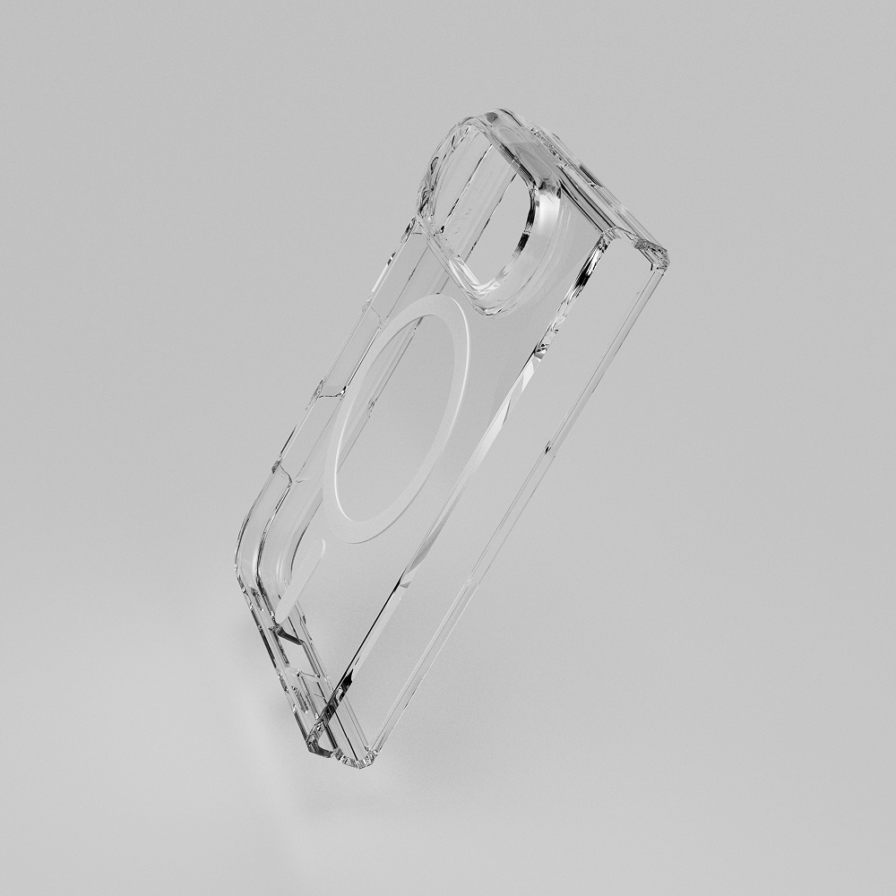 Slim Magnetic Clear Case for iPhone Duo