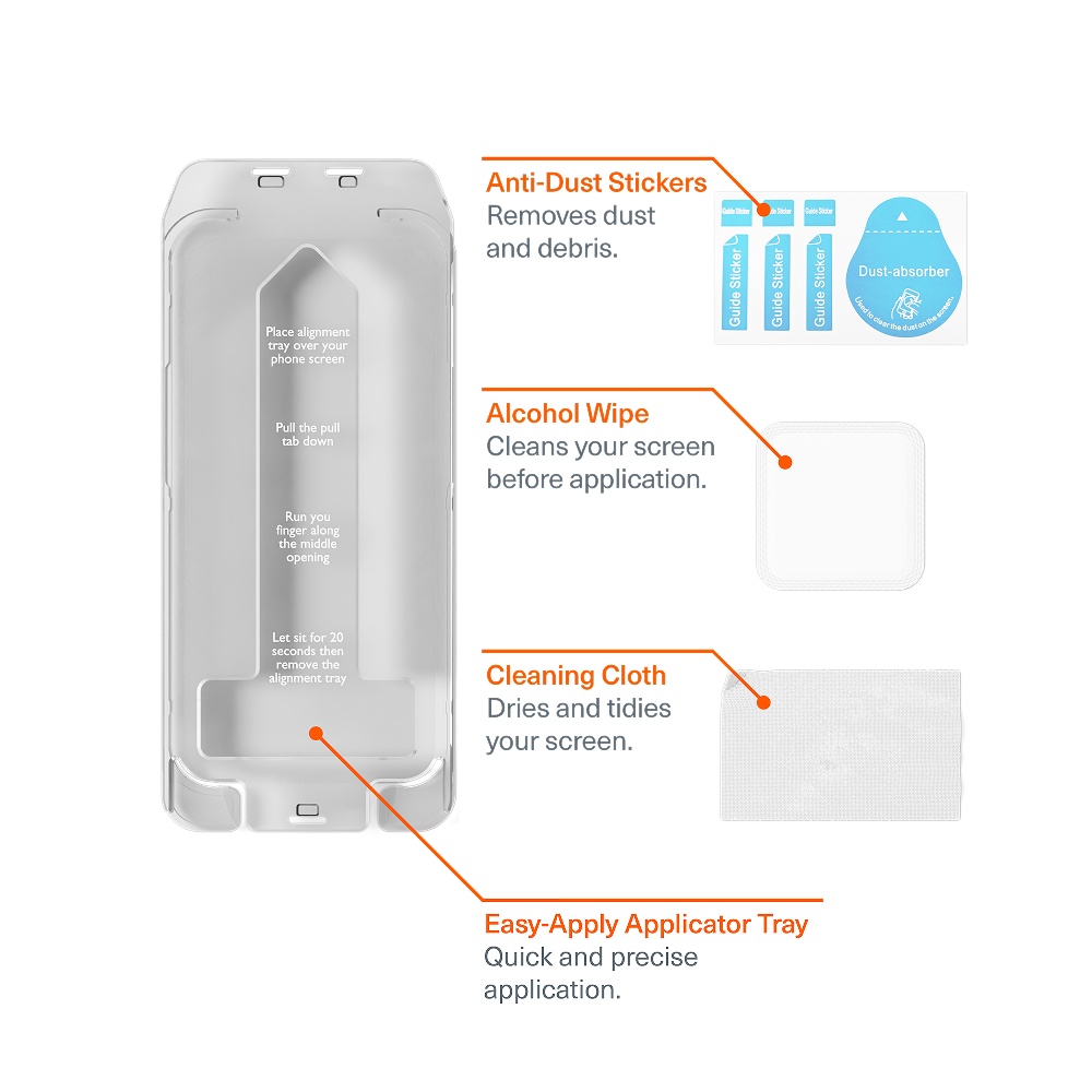 Glass Screen Protector for iPhone 18 Pro Max / 17 Pro Max