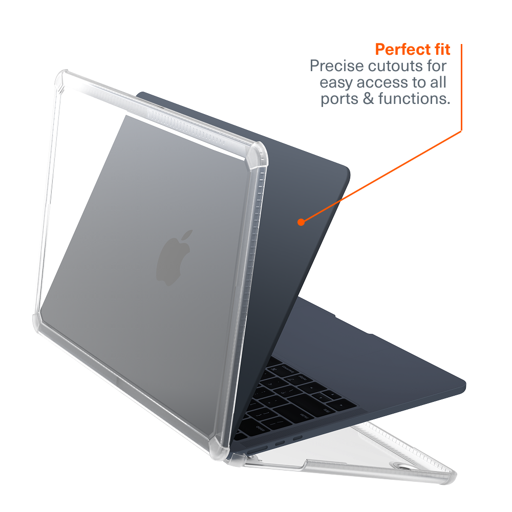 Tough Protective Clear Case for MacBook Air 13” (M5-M2)